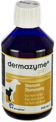 Dermazyme Gold Shampoo Hond En Kat 240ml - Ecuphar