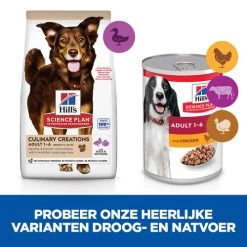 Hill's Science Plan Culinary Creations Eend En Aardappel Medium Hond 2,5kg -Huisdierbenodigdheden Winkel 052742054735 4 NL