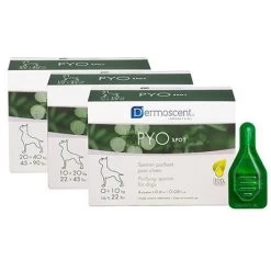 Dermoscent Pyospot Hond 10-20kg 4X1.2ml