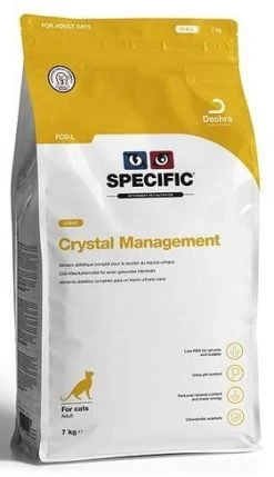 Specific FCD-L Crystal Management Light - Kattenvoer - 4x 400g