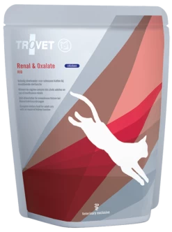 Trovet Rid Renal & Oxalate - Kattenvoer Met Kip - Maaltijdzakjes 12x 85g