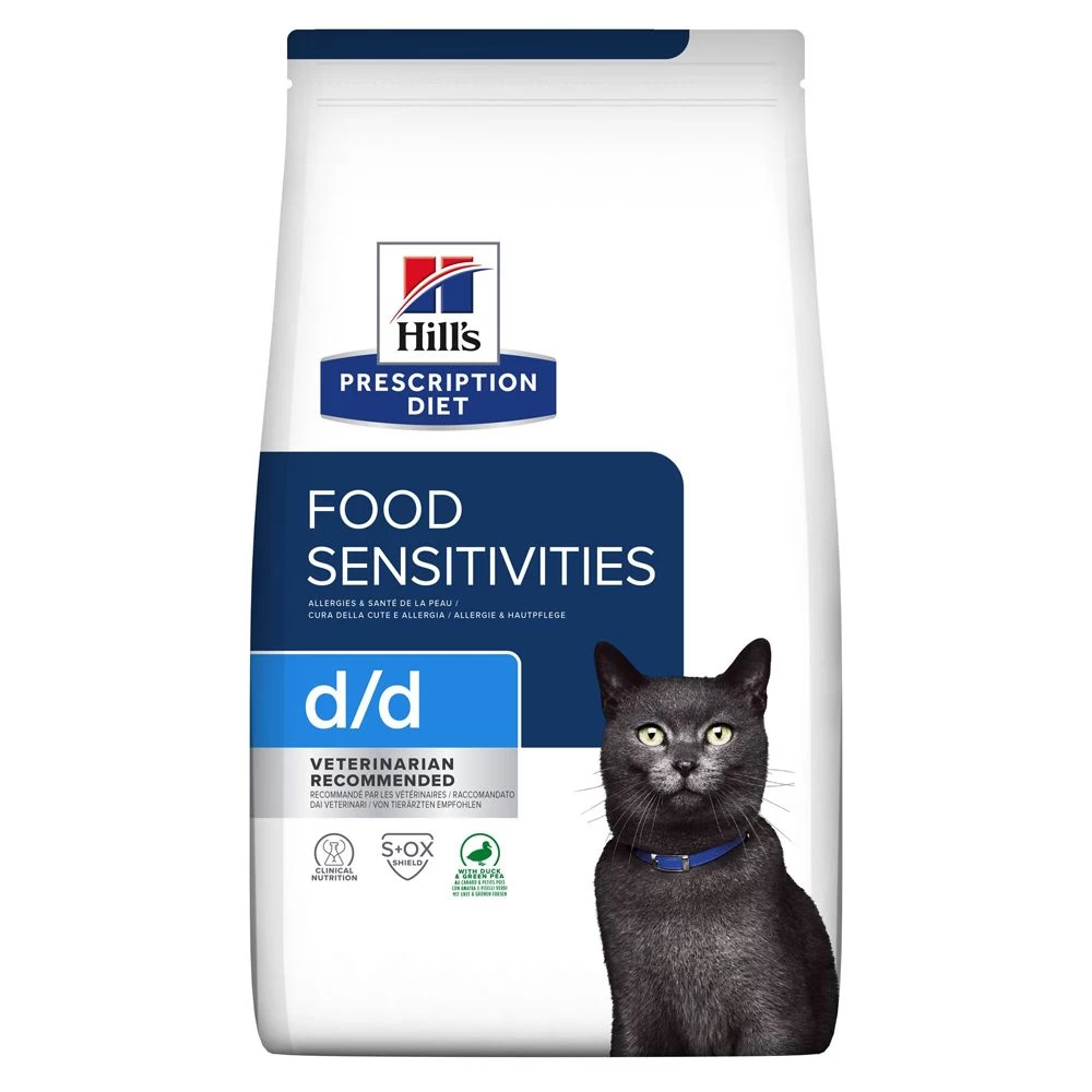 Hill's Hill’s Prescription Diet D/D – Kattenvoer Met Hert En Groene Erwt – 1,5kg 1 Hill's Hill’s Prescription Diet D/D – Kattenvoer Met Hert En Groene Erwt – 1,5kg
