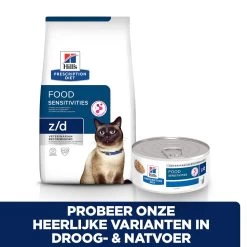 Hill's Hill’s Prescription Diet Z/D Ultra – Kattenvoer – 24x156g -Huisdierbenodigdheden Winkel 52742039756 5 NL