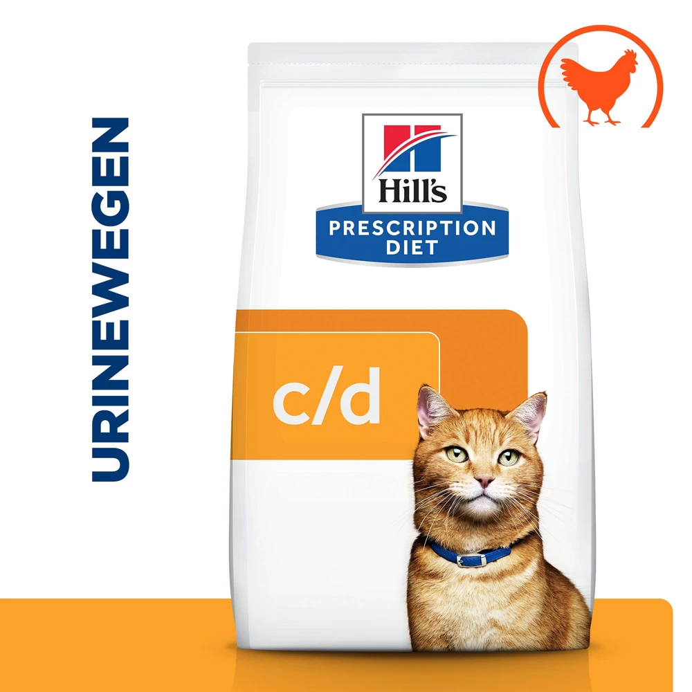 Hill's Hill’s Prescription Diet C/D – Kattenvoer Met Kip – 1,5kg 2 Hill's Hill’s Prescription Diet C/D – Kattenvoer Met Kip – 1,5kg - Afbeelding 2