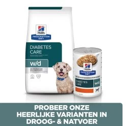 Hill's Hill’s Prescription Diet W/D – Hondenvoer Met Kip – 12x370g -Huisdierbenodigdheden Winkel 52742053073 5 NL