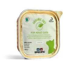 SPECIFIC F-BIO-W Organic Diet Met Vis - Kattenvoeding - 8x100g