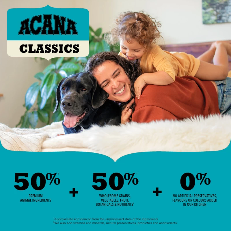 Acana Classics Wild Coast Hond 6kg 4 Acana Classics Wild Coast Hond 6kg - Afbeelding 4
