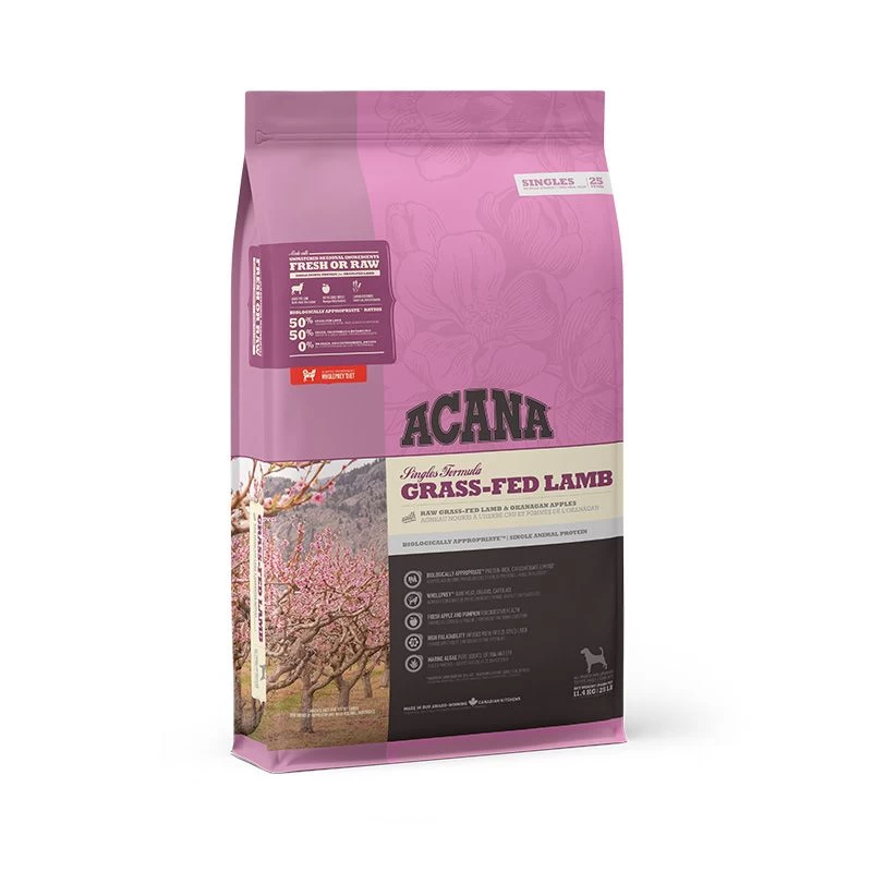 Acana Singles Grass-Fed Lamb Hond 6kg 1 Acana Singles Grass-Fed Lamb Hond 6kg