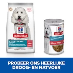 Hill's Science Plan Hypoallergenic Medium Hond Met Zalm 14kg -Huisdierbenodigdheden Winkel Hills Science Plan Hypoallergenic Medium Hond 3 NL