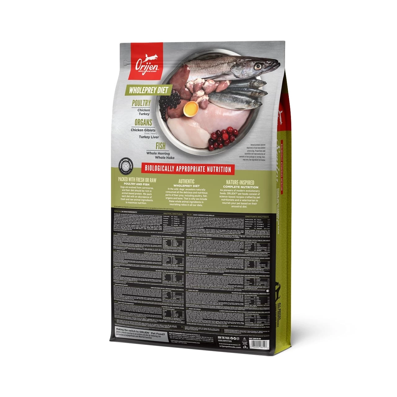 Orijen Whole Prey Senior Hond 11,4kg 2 Orijen Whole Prey Senior Hond 11,4kg - Afbeelding 2