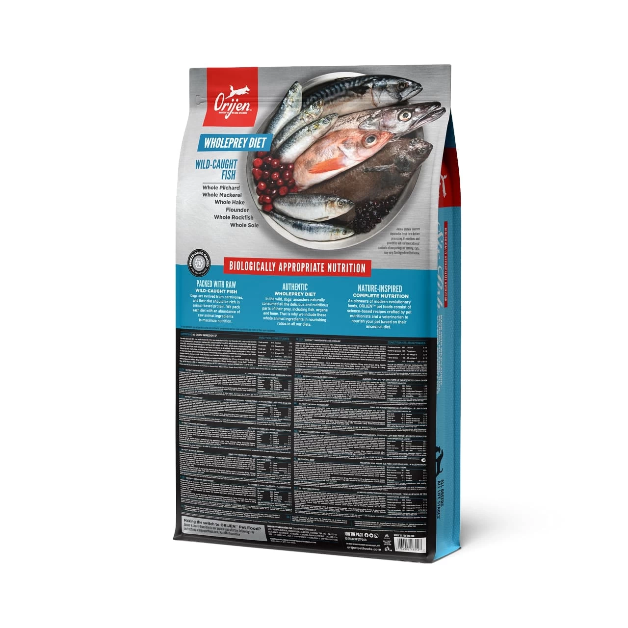 Orijen Whole Prey 6 Fish Hond 11,4kg 2 Orijen Whole Prey 6 Fish Hond 11,4kg - Afbeelding 2