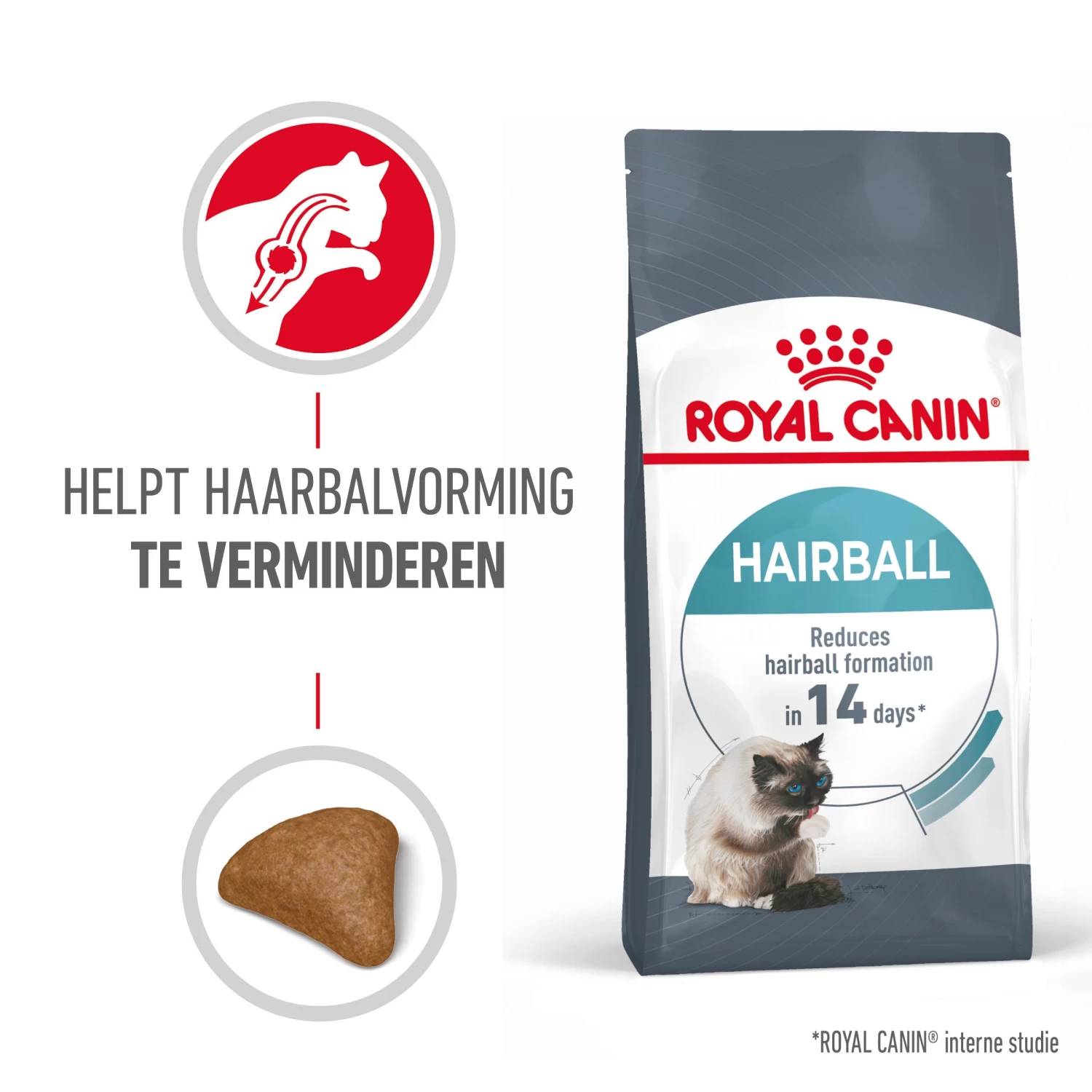 Royal Canin Hairball Care Kattenvoer 2kg 2 Royal Canin Hairball Care Kattenvoer 2kg - Afbeelding 2