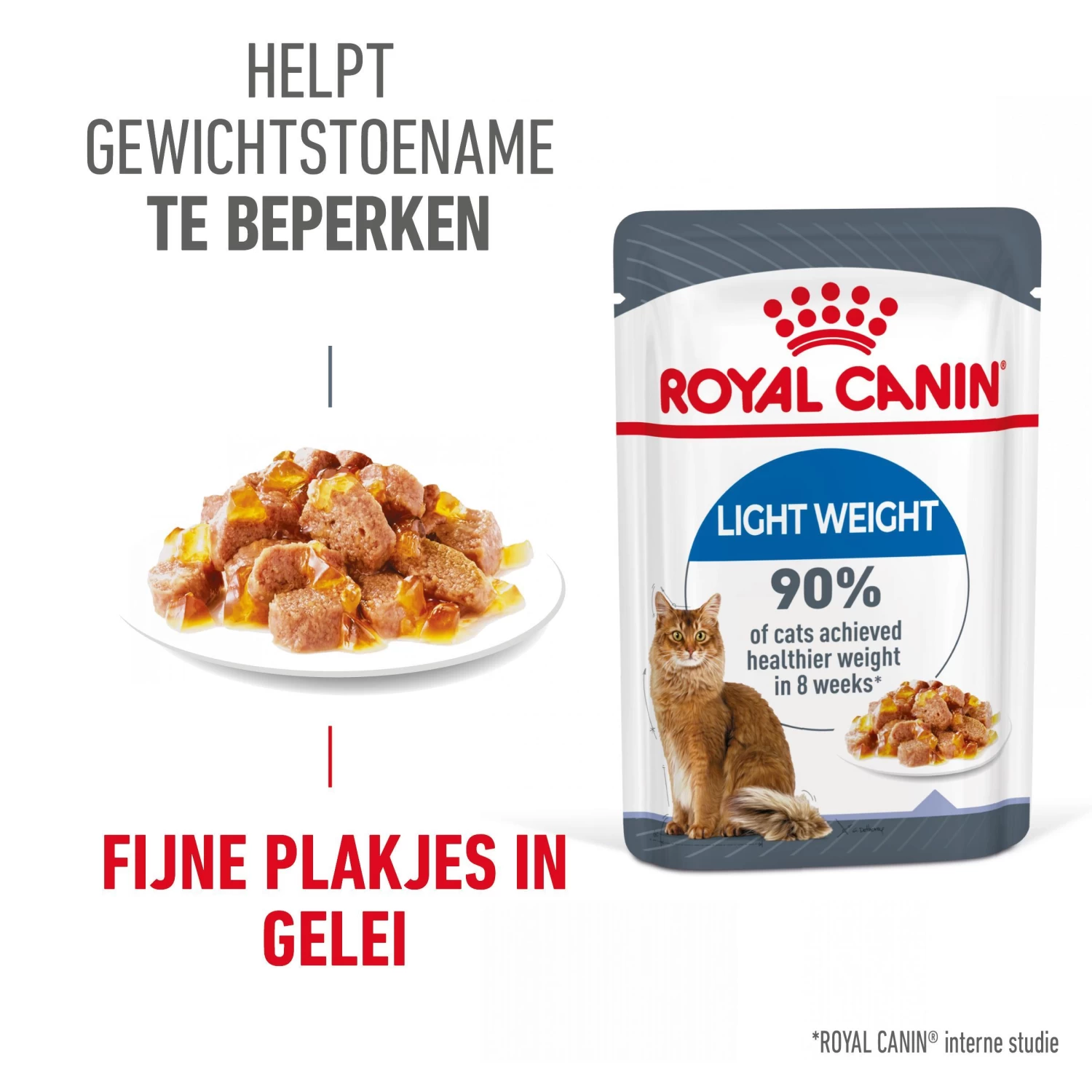 Royal Canin Light Weight Care Natvoer In Jelly Kattenvoer 12x85g 2 Royal Canin Light Weight Care Natvoer In Jelly Kattenvoer 12x85g - Afbeelding 2