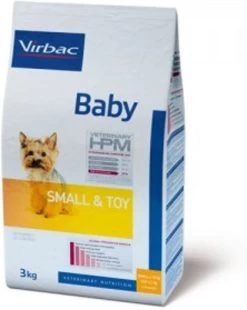 Virbac Veterinary Hpm Baby Small & Toy - Hondenvoer - 3kg
