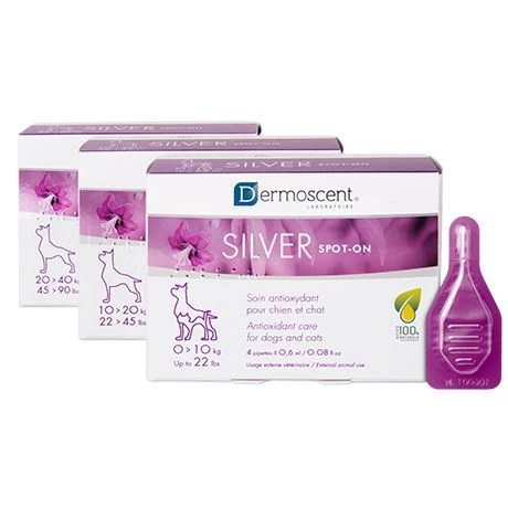 Dermoscent Silver Spot On Dog 20-40kg 4pip 1 Dermoscent Silver Spot On Dog 20-40kg 4pip