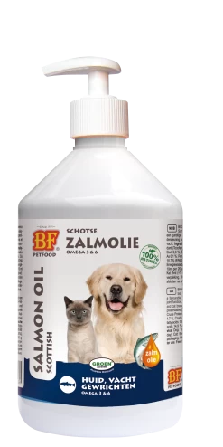 Biofood Bf Petfood Zalmolie Met Doseerpomp 500ml