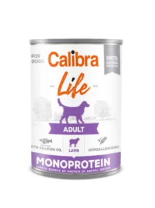 Calibra Life Adult Monoproteïne Lam Voor Honden 6x400gr