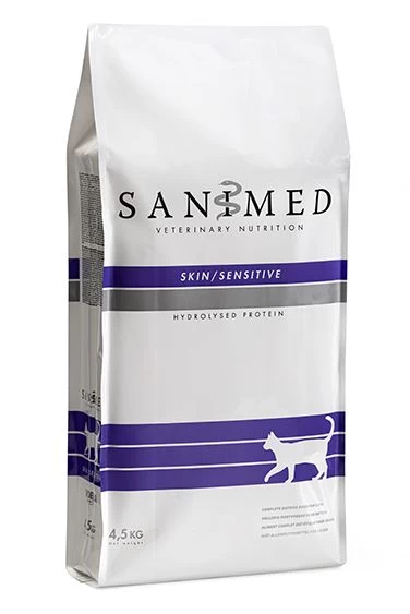 Sanimed Skin/Sensitive - Kattenvoer - 4,5kg 1 Sanimed Skin/Sensitive - Kattenvoer - 4,5kg